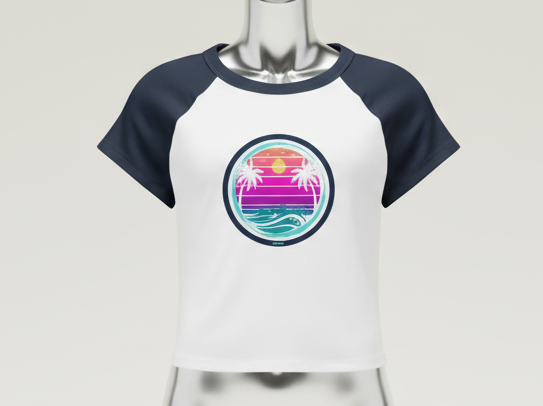 Product mockup original design up protected goBorgh brand women’s tee t-shirt 